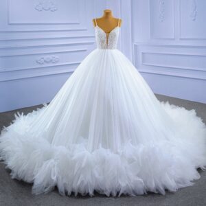 deep-v-pearl-beaded-a-line-wedding-dress-front