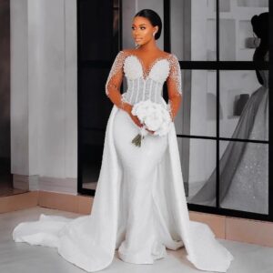 detachable-overskirt-mermaid-wedding-dress-sequin
