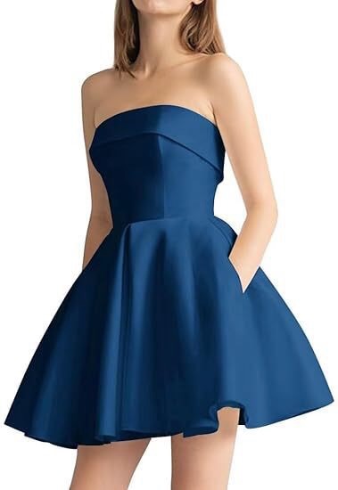 royal-blue-strapless-satin-homecoming-dress-short-party-dress-a-line-cocktail-dress-with-pockets-for-teens