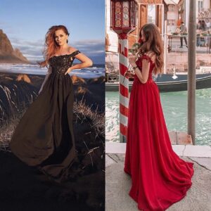 black-lace-evening-gown-off-the-shoulder-prom-dress-a-line-chiffon-formal-dress-with-high-slit-and-applique-bodice