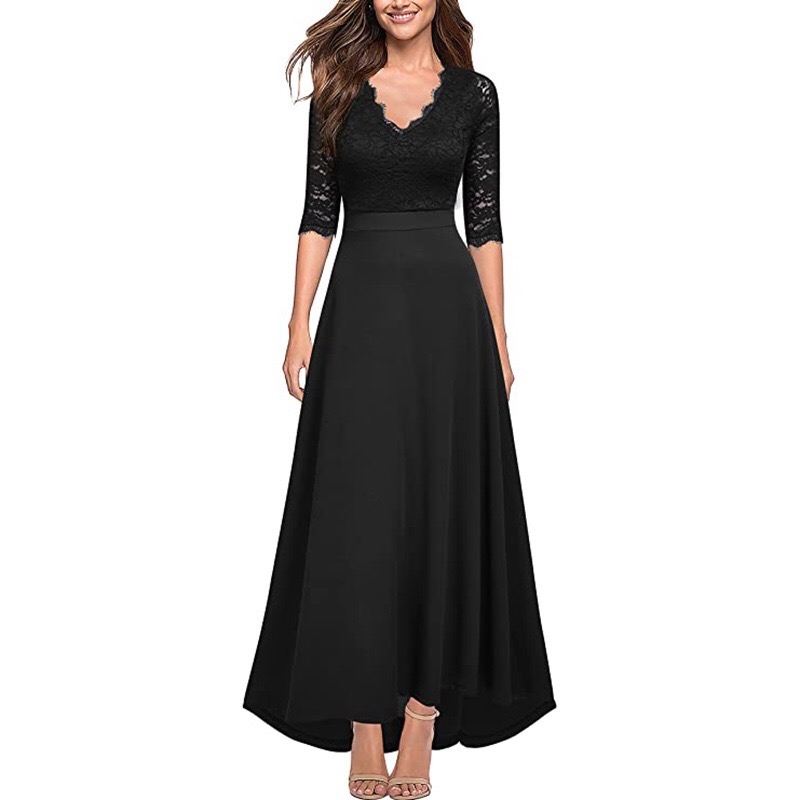 black-lace-mother-of-the-bride-dress-v-neck-ankle-length-a-line-formal-gown-three-quarter-sleeve-special-occasion-dress