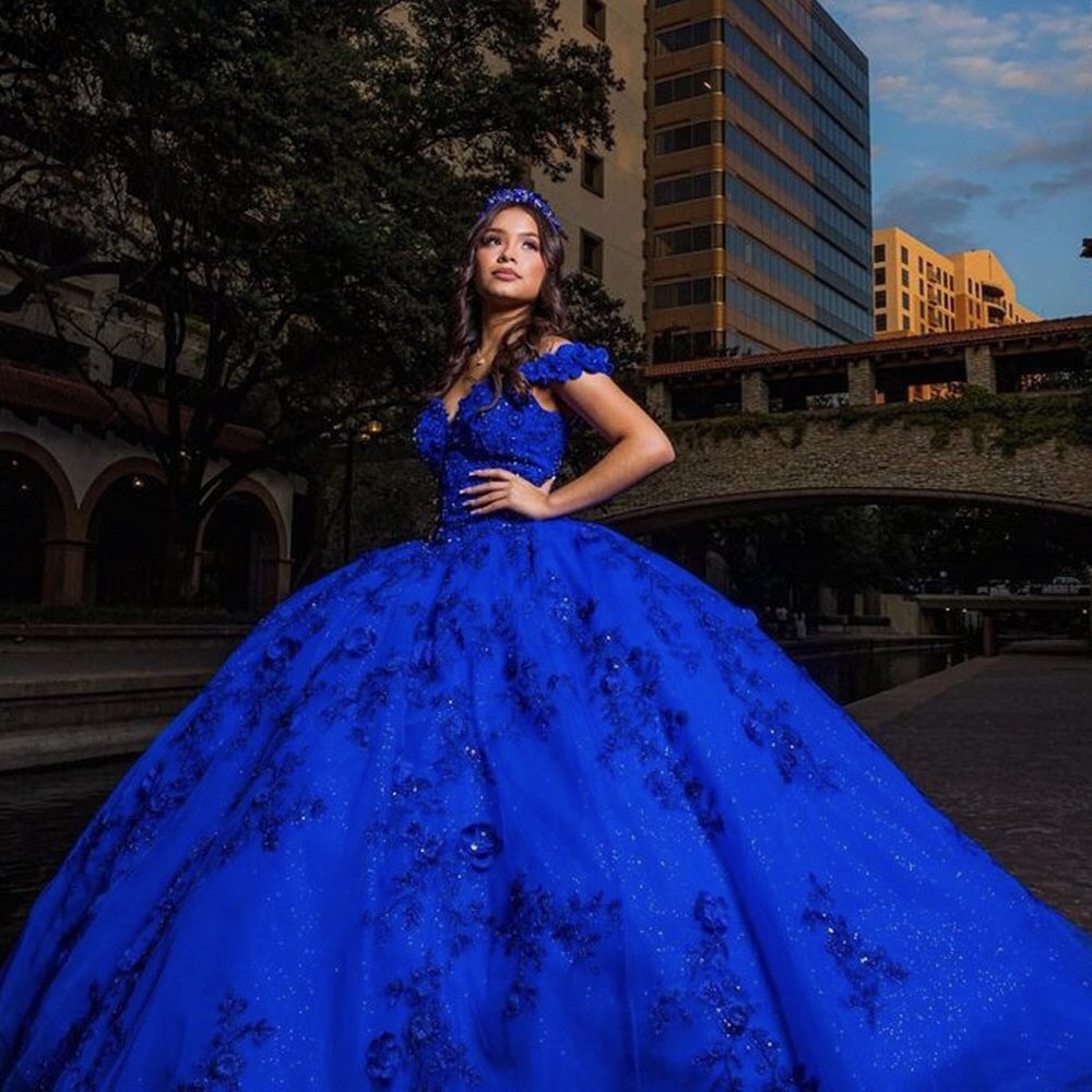 luxury-royal-blue-ball-gown-prom-dress-off-the-shoulder-sweetheart-neckline-3d-floral-appliques-glitter-tulle-skirt-princess-gown