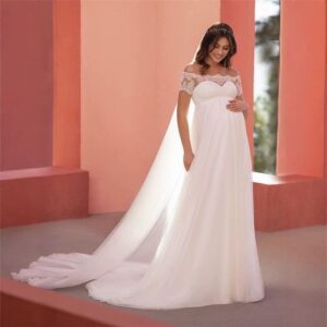 maternity-off-the-shoulder-wedding-dress-floral-lace-bodice-sweetheart-neck-soft-tulle-a-line-bridal-gown-with-court-train