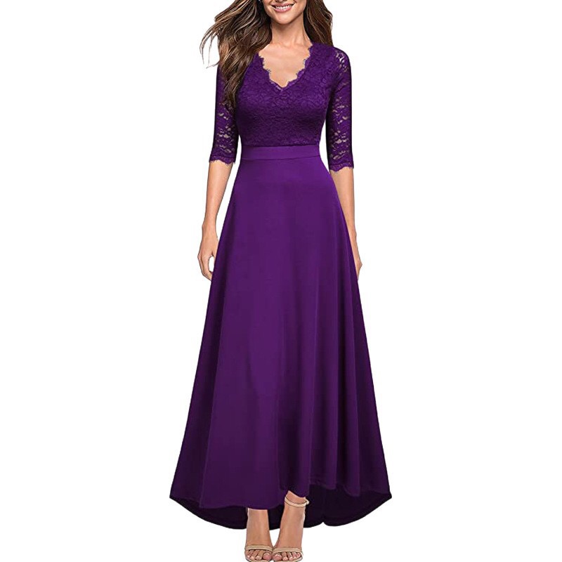 purple-mother-of-the-bride-dress-lace-v-neck-a-line-ankle-length-formal-dress-with-three-quarter-sleeves