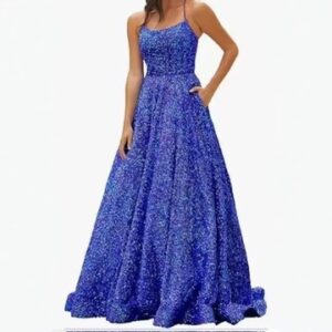 royal-blue-sequin-prom-dress-square-neck-a-line-glitter-formal-gown-with-pockets-floor-length-evening-dress