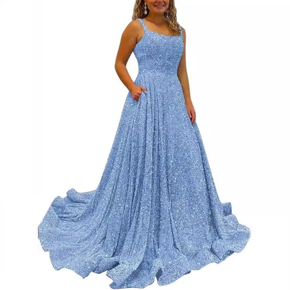 sparkly-a-line-prom-dress-square-neck-glitter-fabric-floor-length-evening-gown-with-pockets-lace-up-back-formal-dress-for-women